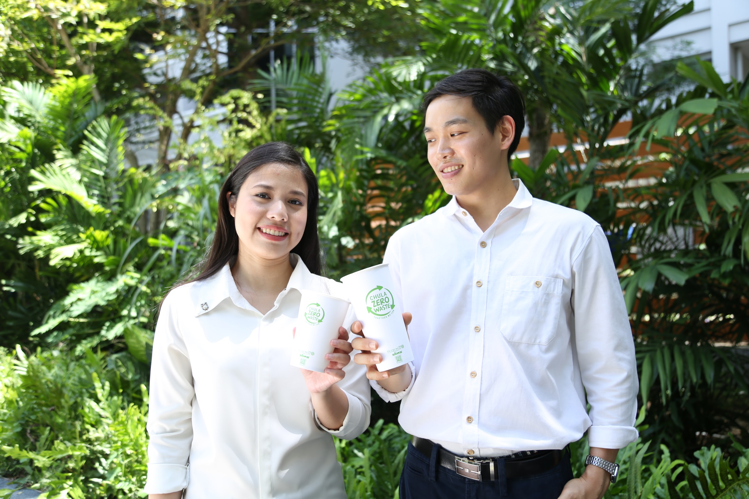 Chula Zero Waste เปลี่ยนพลาสติก 1.6 แสนใบเป็นปุ๋ย