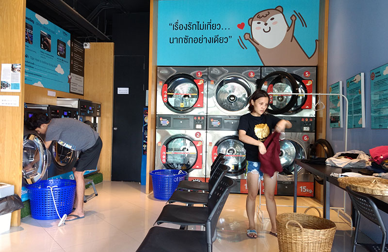 แฟรนไชส์ ร้านซักผ้าหยอดเหรียญ