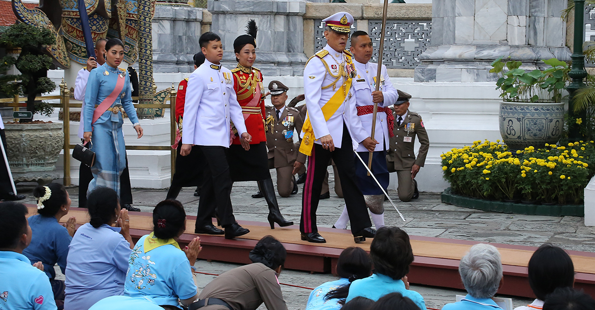 ในหลวง เสด็จฯ พระราชพิธีเฉลิมพระชนมพรรษา สมเด็จพระราชินี ในรัชกาลที่ 9