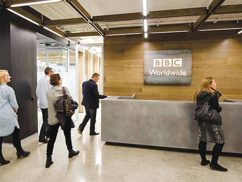 ความสุขขององค์กรสื่อ BBC Worldwide ANZ-