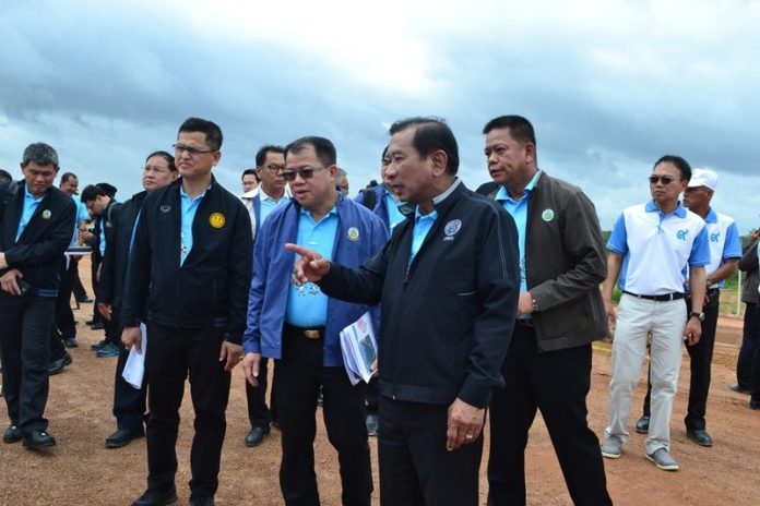 “บิ๊กฉัตร” ยันอ่างเก็บน้ำทั่วประเทศแข็งแรง เร่งจัดจราจรระบายน้ำในเขื่อนทั่วประเทศ