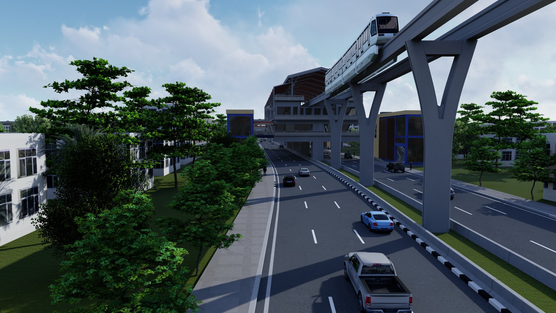 ปีนี้เคาะแน่!สร้างรถไฟฟ้าสายสีน้ำตาลแคราย-ลำสาลีควบทางด่วนขั้นที่3 ดึงเอกชนลงทุน1.4แสนล้าน