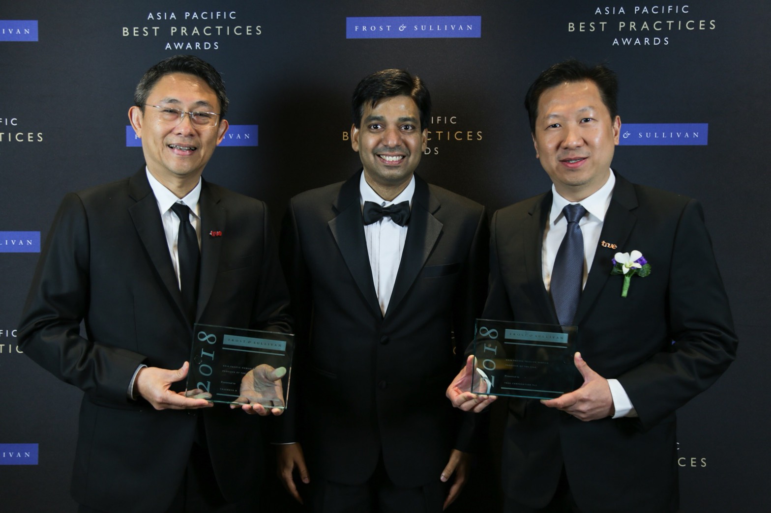 กลุ่มทรูคว้า 2 รางวัลในงาน 2018 Asia Pacific ICT Awards