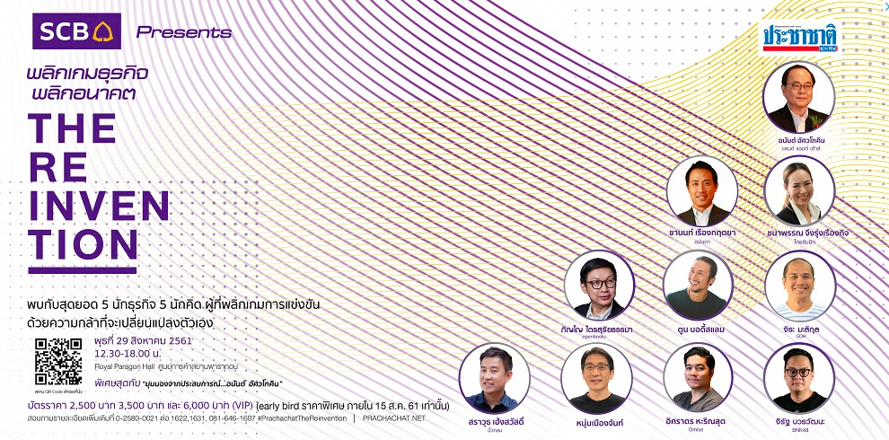 Think Big คิดการณ์ใหญ่ : พลิกเกมธุรกิจ พลิกอนาคต THE REINVENTION