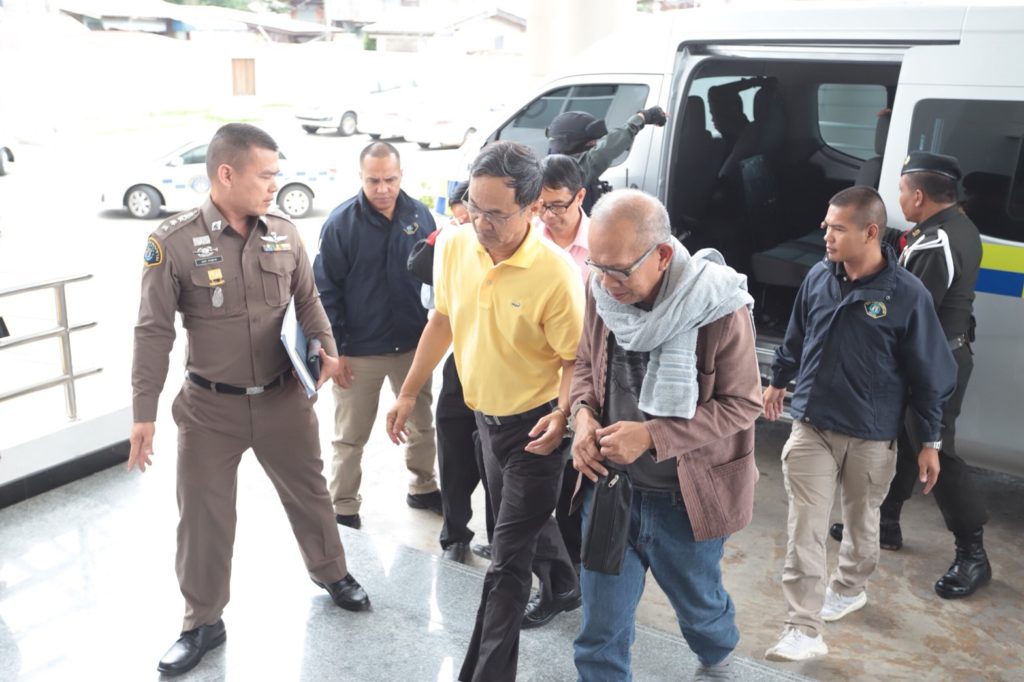 คุมตัว’พนม  ศรศิลป์ ‘พร้อมพวกรวม 8 คน ฝากขังศาลอาญา คดีทุจริตเงินทอนวัด