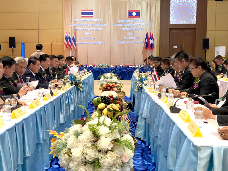 พาณิชย์ประชุมไทย-ลาวนำ”หนองคาย”เชื่อม”แขวงบอลิคำไซ”