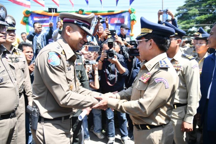 สตม.ประชุมกระชับความสัมพันธ์กรมตรวจคนเข้าเมืองกัมพูชา