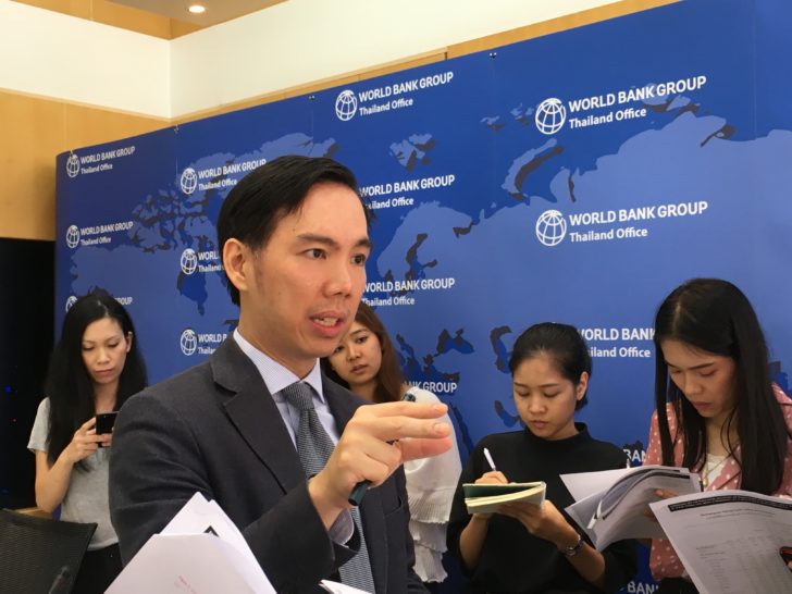 ธนาคารโลกปรับเพิ่มจีดีพีไทยโต 4.5% จับตาผลกระทบสงครามการค้า