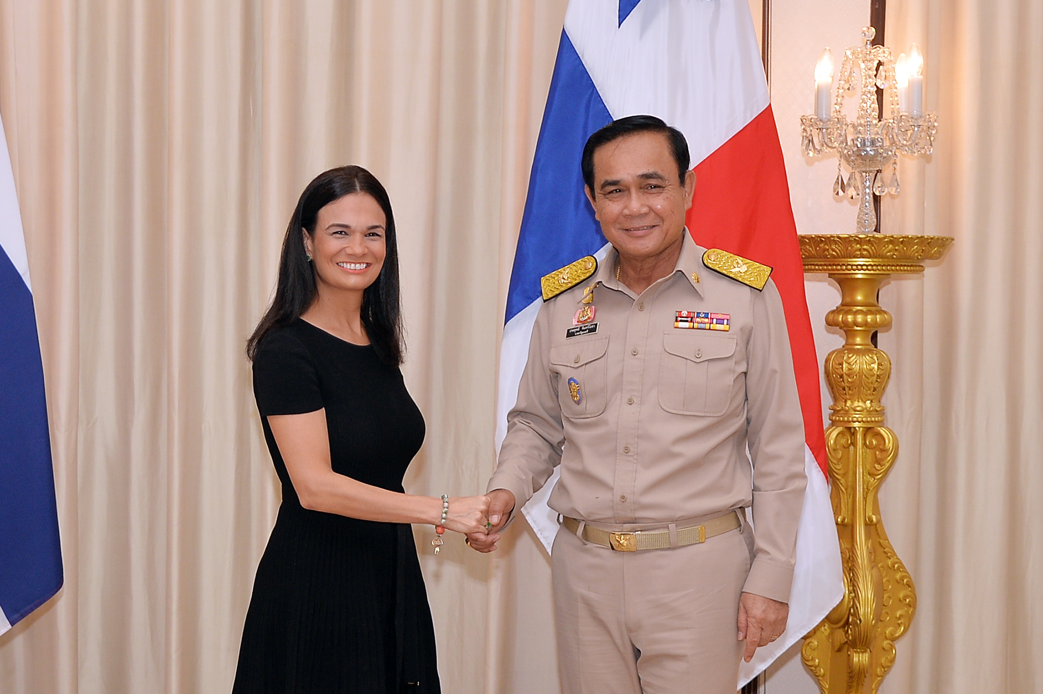 “บิ๊กตู่” ต้อนรับรองปธน.ปานามา หวังเชื่อมโยงด้านโลจิสติกส์ขนส่งสินค้าสู่ลาตินอเมริกา