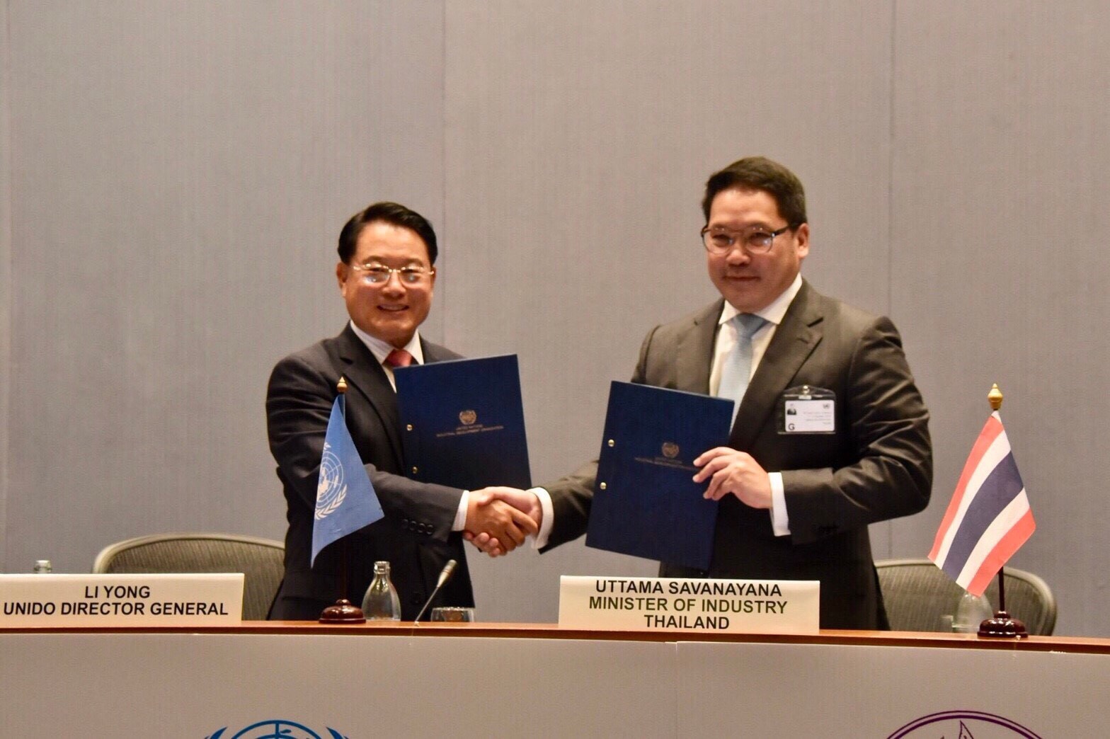 “อุตตม” จับมือ UNIDO ผลักดันทั่วโลก เดินหน้าเศรษฐกิจหมุนเวียน