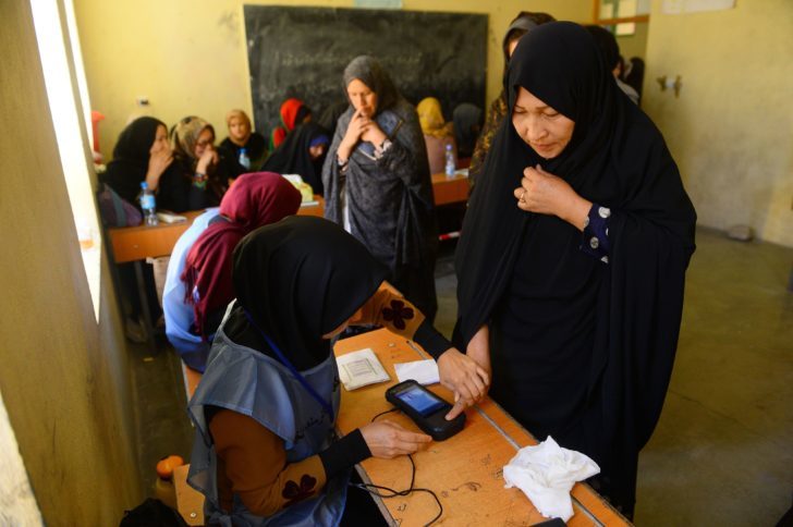 AFGHANISTAN-UNREST-ELECTION-VOTE