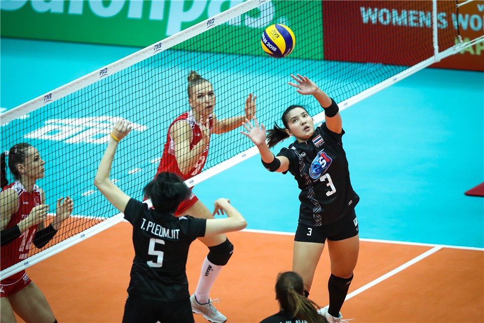 วอลเลย์บอลสาวไทยพ่าย ‘ตุรกี’ ส่งท้าย 1-3 เซต ปิดฉากอันดับที่ 13 ลูกยางโลก