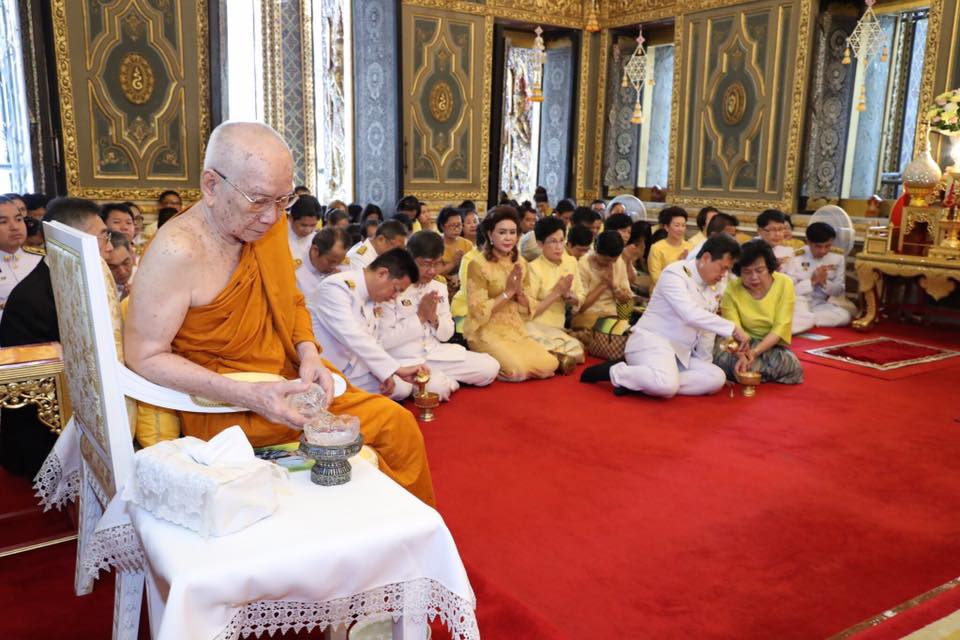 ‘สมเด็จพระสังฆราช’ทรงบำเพ็ญพระกุศลอุทิศถวายในหลวง รัชกาลที่ 9 (ภาพชุด)