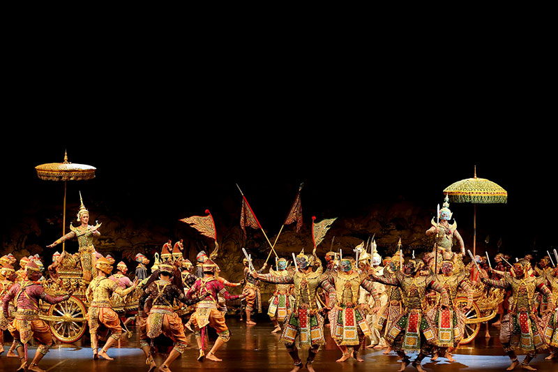 โขน “พิเภกสวามิภักดิ์” ยกทัพความวิจิตรสู่ทุกสายตา-