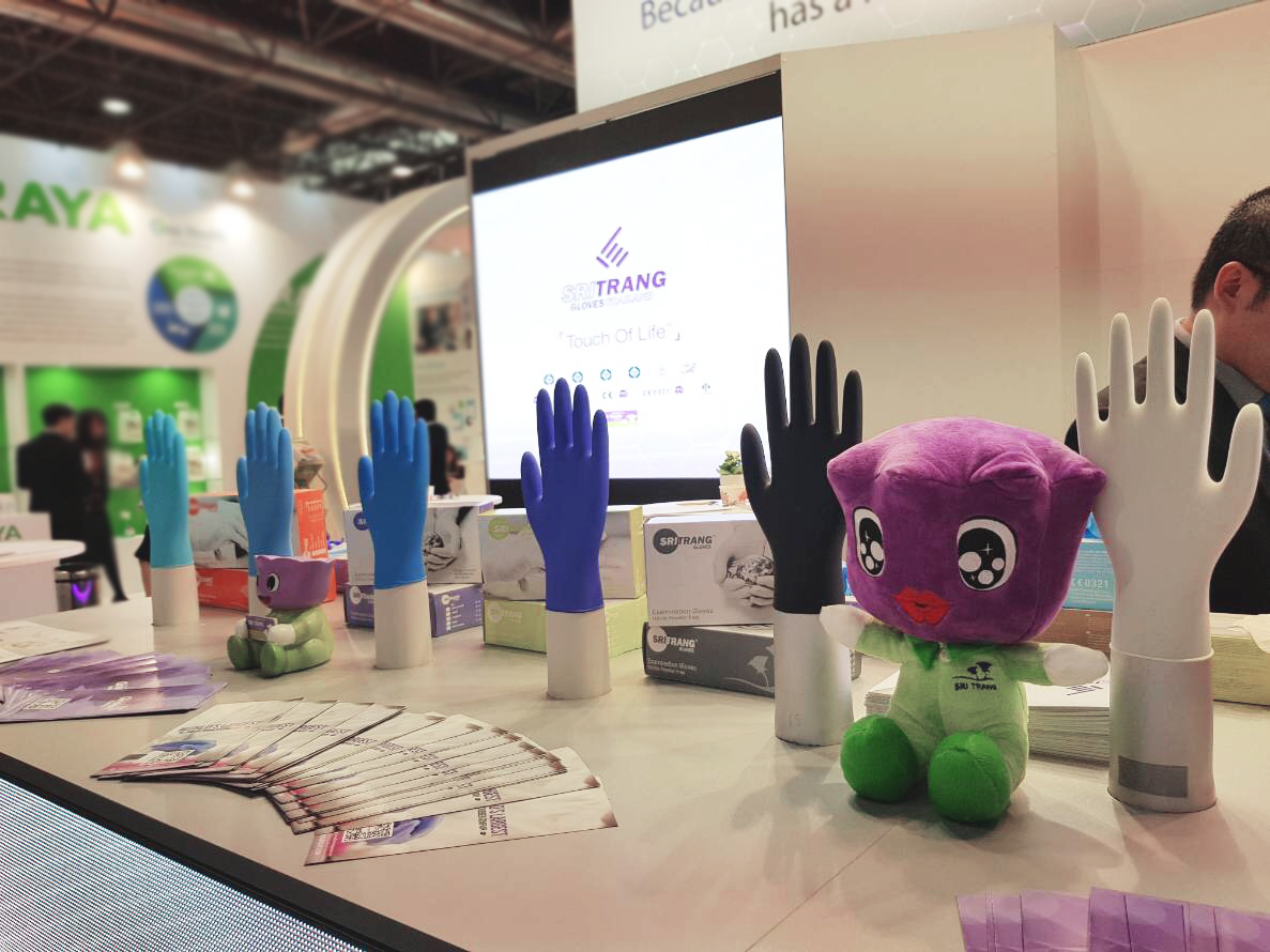 “ศรีตรังโกลฟส์” บุกตลาดยุโรปต่อเนื่อง พร้อมร่วมออกบูธงาน MEDICA 2018