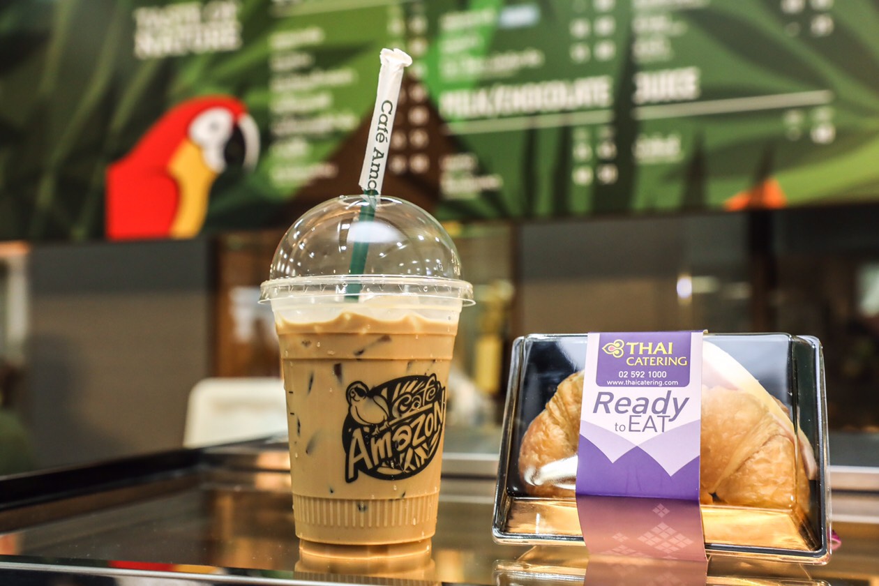 “การบินไทย” ผนึก PTTOR วางขาย Bakery จาก THAI Catering ในร้าน Café Amazon เพิ่มความหลากหลายให้ผู้บริโภค