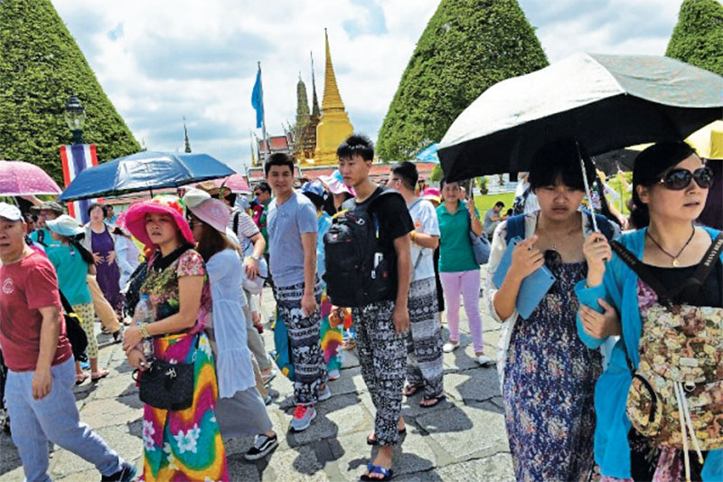 นักท่องเที่ยวจีน ลุยเมืองไทย