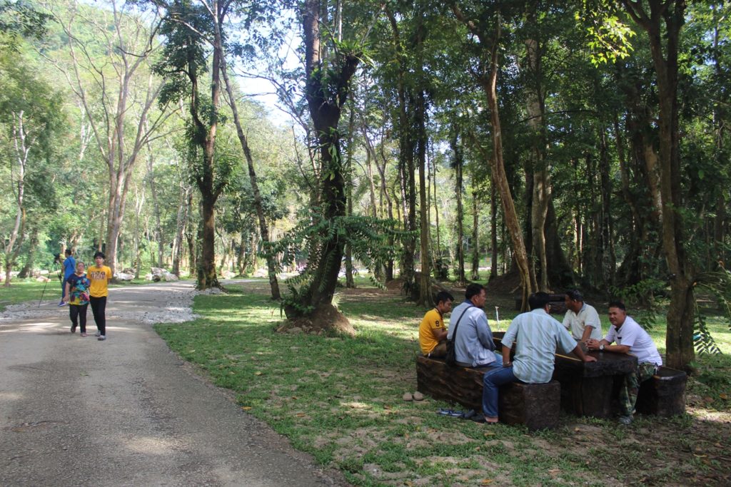 บรรยากาศภายในวทอุยานขุนน้ำนางนอน-ถ้ำหลวง