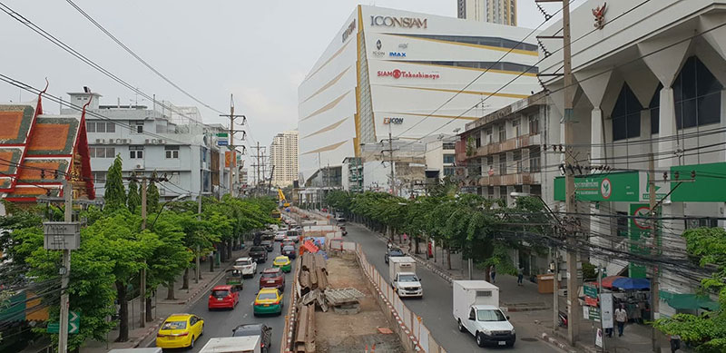 “ไอคอนสยาม”ทุ่มเชื่อมรถ-ราง-เรือ 3 พันล. บูมเมืองใหม่ฝั่งธนเร่งเปิดรถไฟฟ้าสายสีทอง