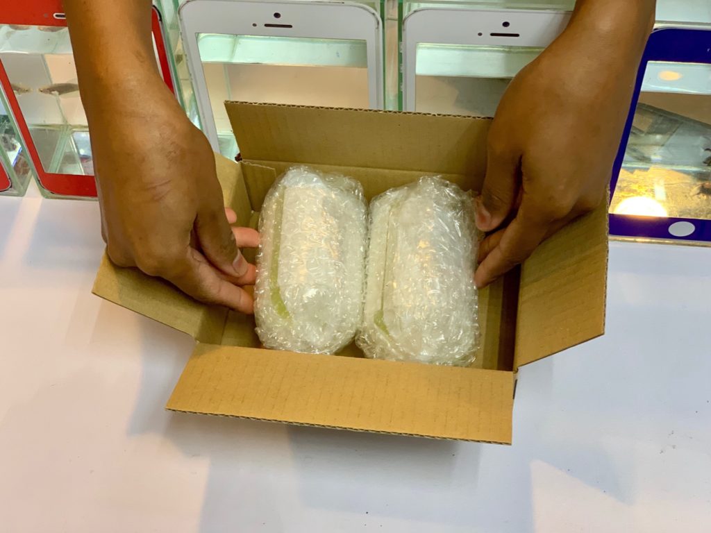 วิธีส่งวัตว์น้ำผ่านพัสดุไปรษณีย์