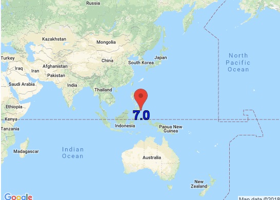 แผ่นดินไหวรุนแรงขนาด 6.9 เขย่าเกาะมินดาเนาของฟิลิปปินส์