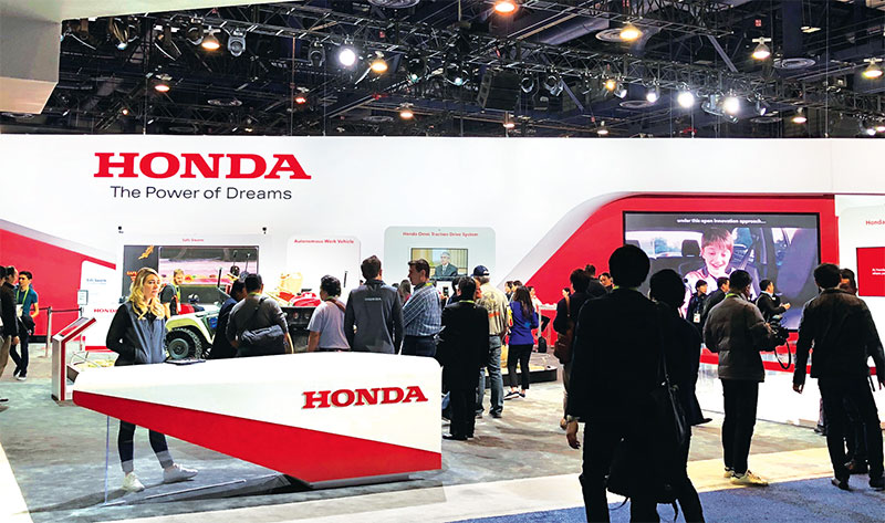 ส่องบูทฮอนด้า CES2019 สัมผัส…สุดยอดเทคโนโลยี