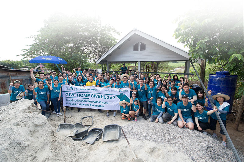 Give Homes Give Hugs #2 อนันดา & ฮาบิแทต…บ้านหลังนี้เพื่อเธอ