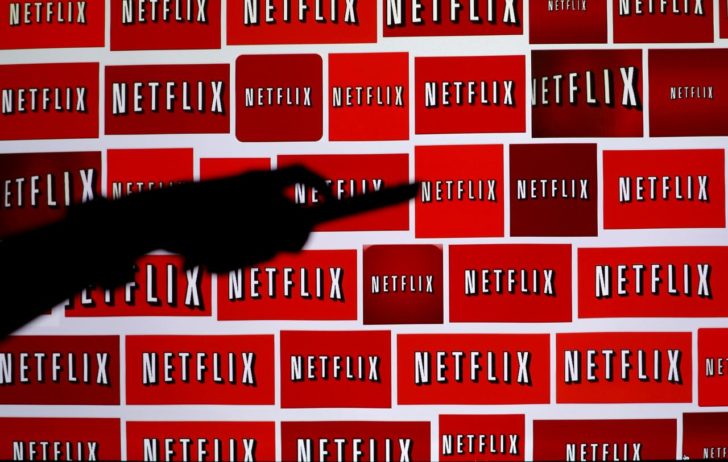 FILE PHOTO: The Netflix logo is shown in this illustration photograph in Encinitas