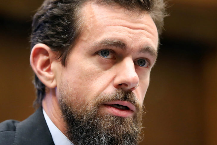 FILE PHOTO: Twitter CEO Jack Dorsey testifies before the House Energy and Commerce Committee on Capitol Hill in Washington