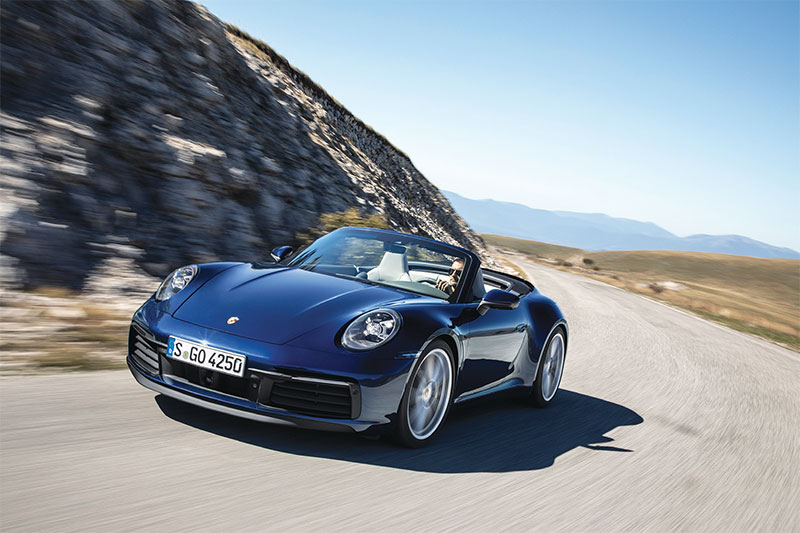 ปอร์เช่ 911 คาบริโอเลต 0-100 กม. 3.9 วิ