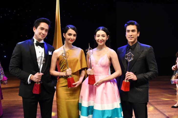 ณเดชน์ -เบลล่า คว้านำชาย-หญิง บุพเพฯซิว 6 รางวัลโทรทัศน์ทองคำ