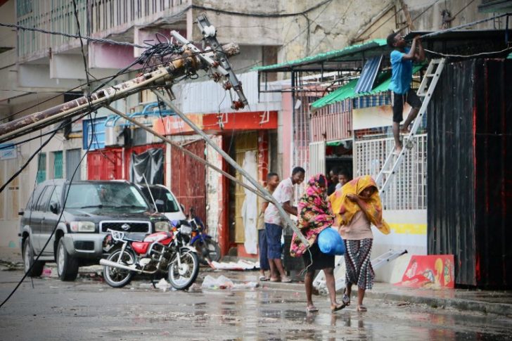 MOZAMBIQUE-WEATHER-CYCLONE