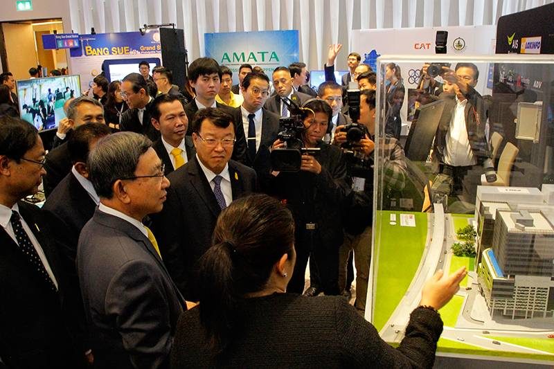 รัฐบาลเดินหน้าเมืองอัจฉริยะ เปิดโลโก้ Smart City Thailand