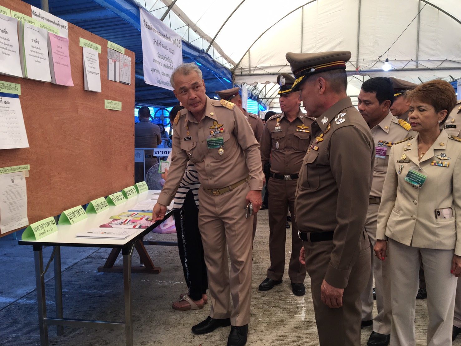 ตร.สรุปภาพรวม เลือกตั้งล่วงหน้า เหตุการณ์เรียบร้อย สืบข่าวหาเบาะแสกลุ่มโซเชียลบิดเบือน