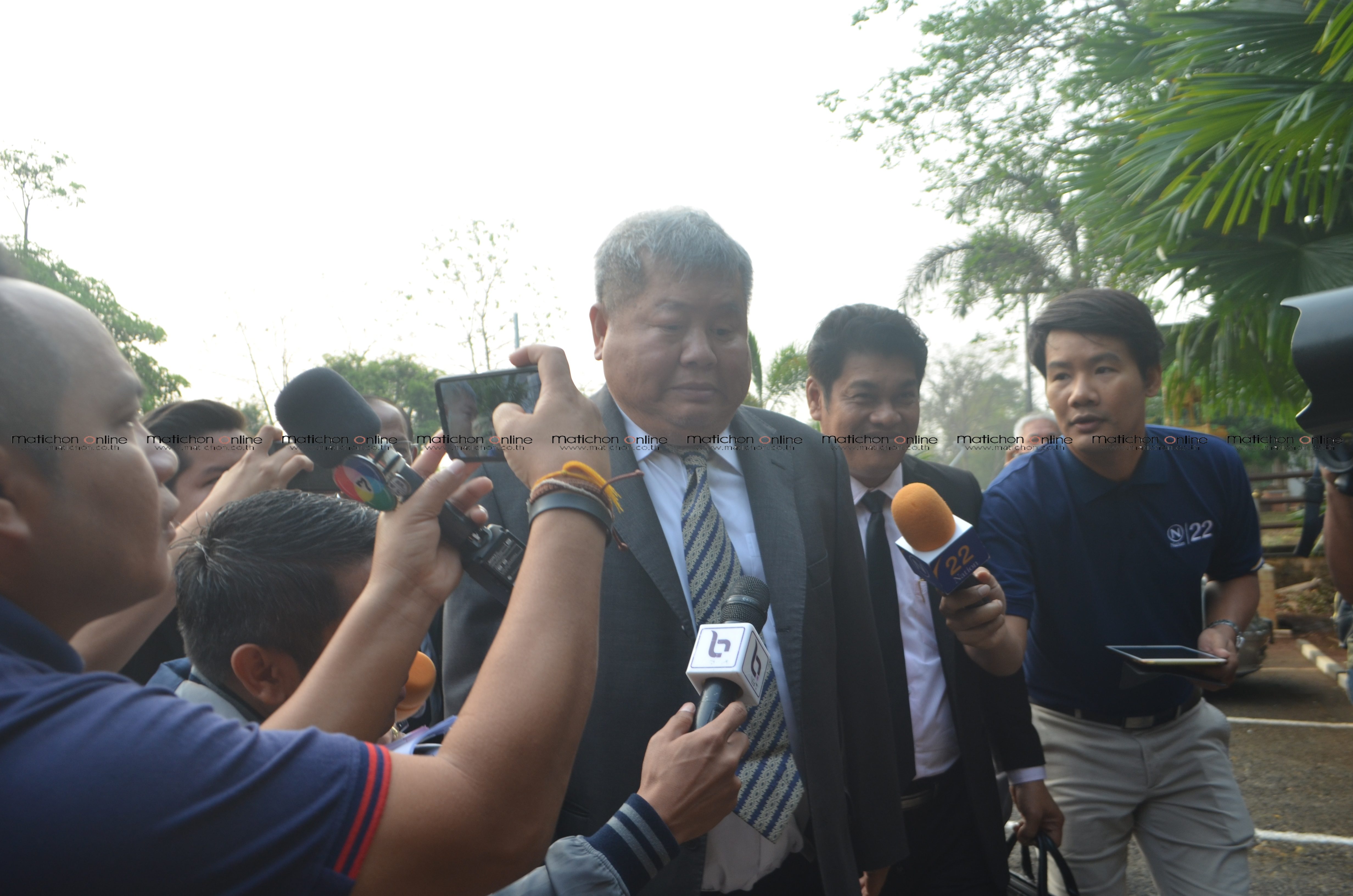 “เปรมชัย” ถึงศาลคำพิพากษาคดี “ล่าเสือดำ” สีหน้านิ่งเฉย ปัดให้สัมภาษณ์