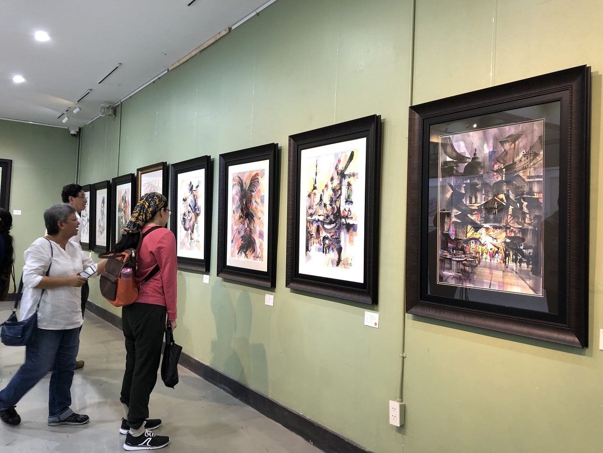ชวนชม “รอยแปรง” นิทรรศการภาพวาดของสุชาติ วงษ์ทอง