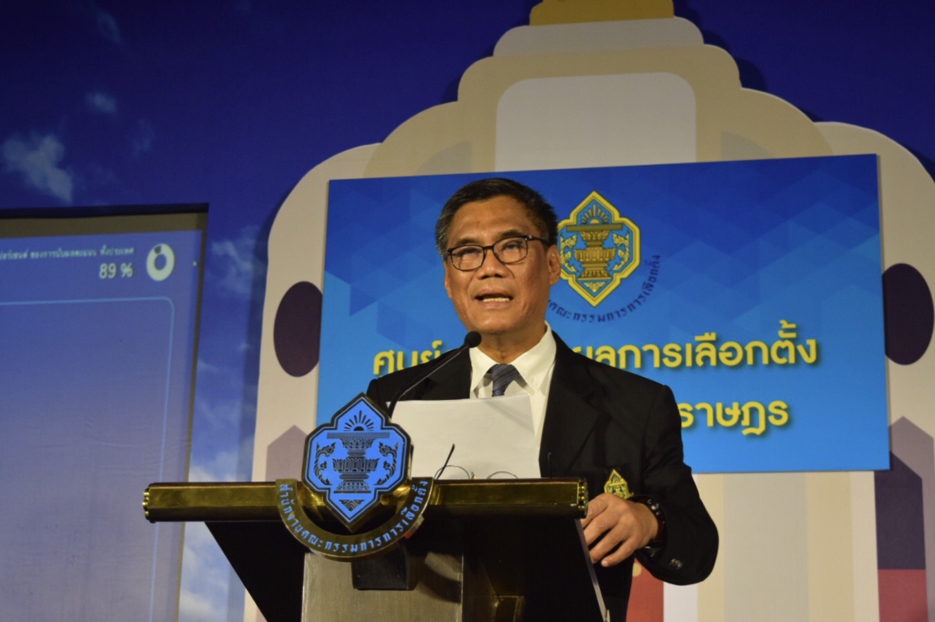 กกต.แถลงความคืบหน้านับคะแนน 90% ตัวเลขผู้ใช้สิทธิ์ 65.9% พบบัตรเสียอื้อกว่า 1.8 ล้านใบ