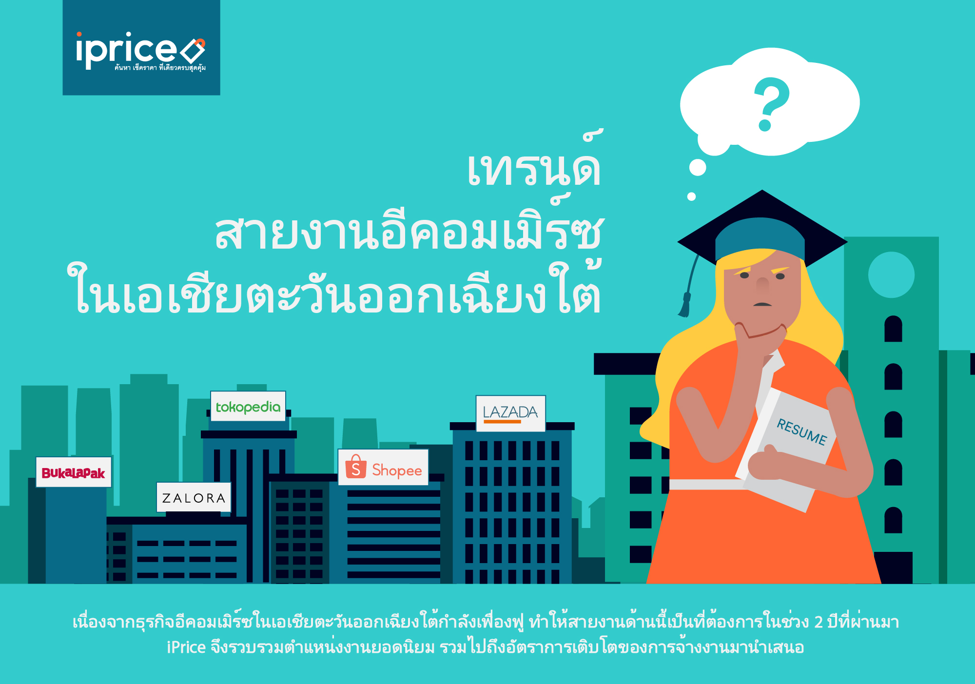 เทรนด์สายงานอาชีพจำเป็นในธุรกิจ “อีคอมเมิร์ซ” ของประเทศอาเซียน
