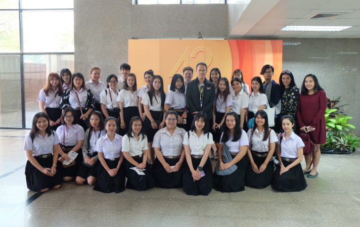 ม.สารคาม-ดูงานเครือมติชน คณะอาจารย์และนักศึกษาจากมหาวิทยาลัยมหาสารคามดูงานเครือมติชน