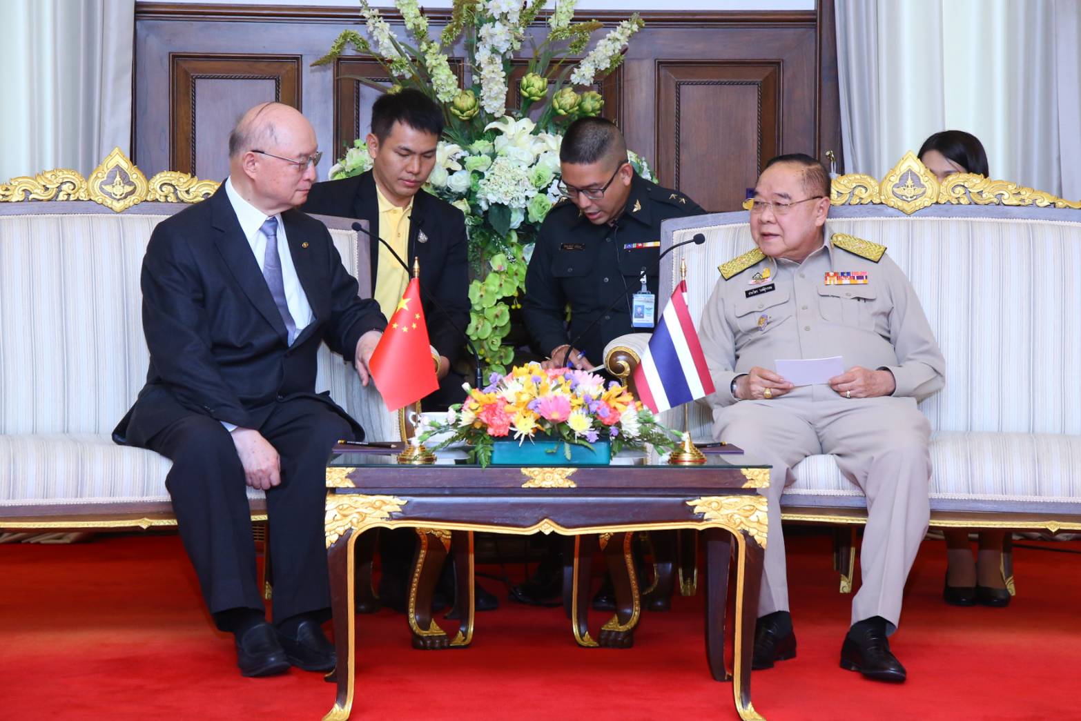 “บิ๊กป้อม” ให้การต้อนรับ นายกสมาคมมิตรภาพระหว่างประเทศของจีน ยันพร้อมยกระดับความร่วมมือทุกด้าน