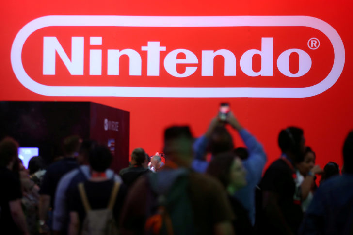 FILE PHOTO: The Nintendo booth is shown at the E3 2017 Electronic Entertainment Expo in Los Angeles