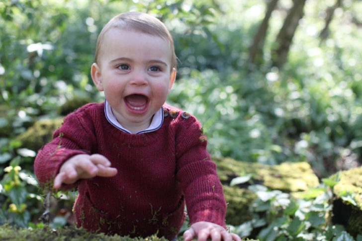 Britain's Prince Louis celebrates his first birthday