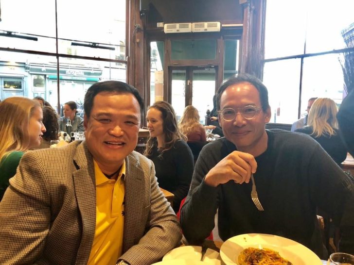 “อนุทิน” โพสต์กินข้าวกับ “กรณ์  จาติกวณิช” ที่ลอนดอน