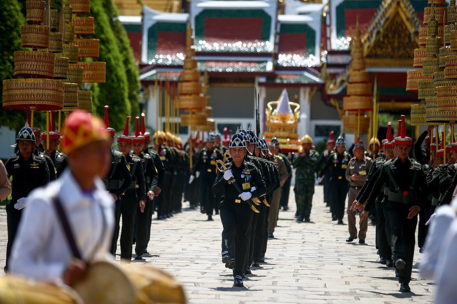 ซ้อมใหญ่เสมือนจริง ริ้วขบวนอัญเชิญพระสุพรรณบัฏ ดวงพระบรมราชสมภพ