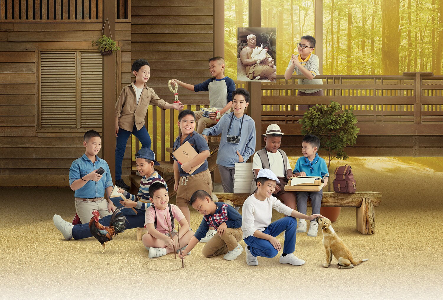 เริ่มแล้ว “เรียลลิตี้ธรรมะ” สามเณรปลูกปัญญาธรรมปีที่ 8 สัญจรสวนโมกข์