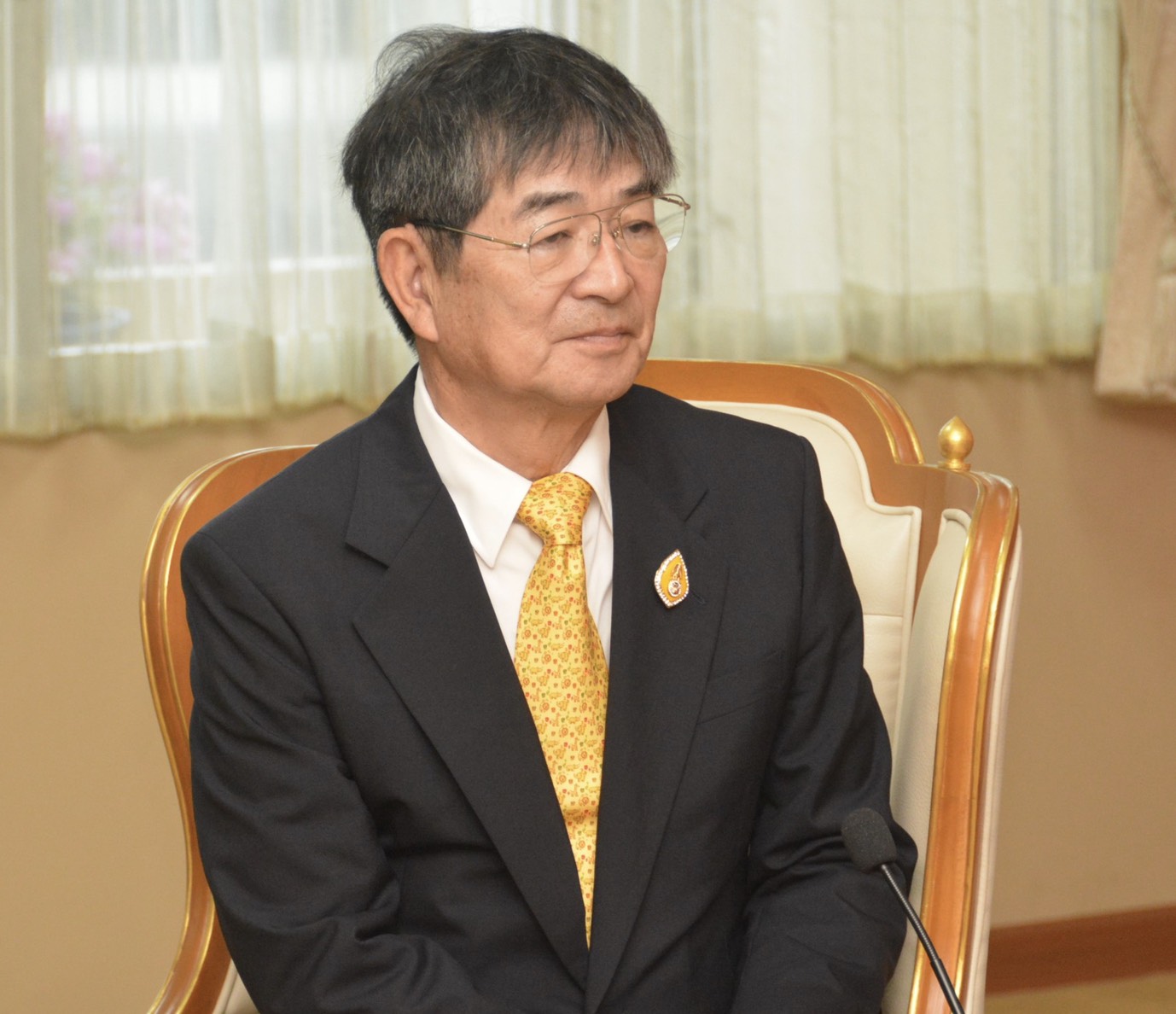 นายเคียวอิ ยานากิซาวา ประธานองค์กรพัฒนาฝีมือแรงงานระดับนานาชาติ ประเทศญี่ปุ่น