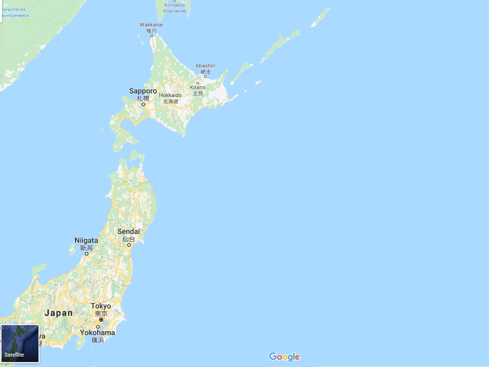 แผ่นดินไหวบริเวณ Off East Coast of Honshu ประเทศญี่ปุ่น ขนาด 6.0 ลึก 38 กม.