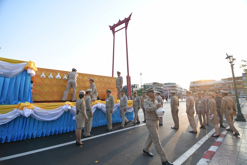 ชมภาพซ้อมใหญ่ขบวนเชิญน้ำอภิเษก วันจริง 18-19 เมษา เปิดให้ประชาชนชมขบวนตลอดเส้นทาง