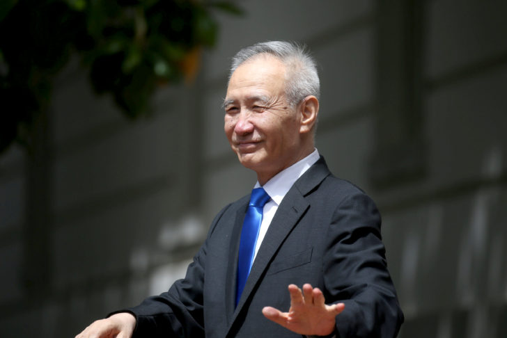 U.S.-China officials hold trade talks at the U.S. Trade Rpresentative's Office in Washington