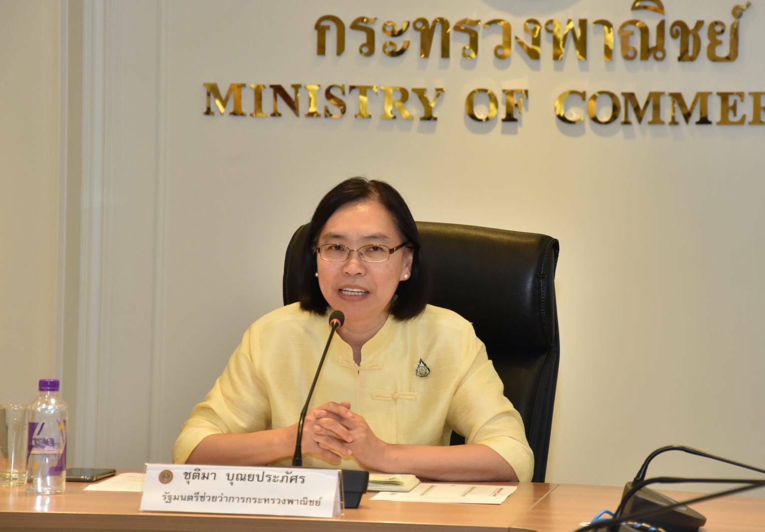 “ชุติมา” ยันทำงานเต็มที่จนกว่าหมดวาระ สิ้นสุดรัฐบาล พร้อมเตรียมการรับมือสหรัฐขึ้นภาษีสินค้าจีน กระทบส่งออกไทย